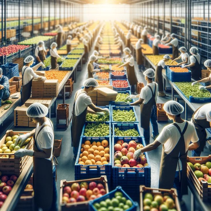 Bulk procurement — orchard harvest scene